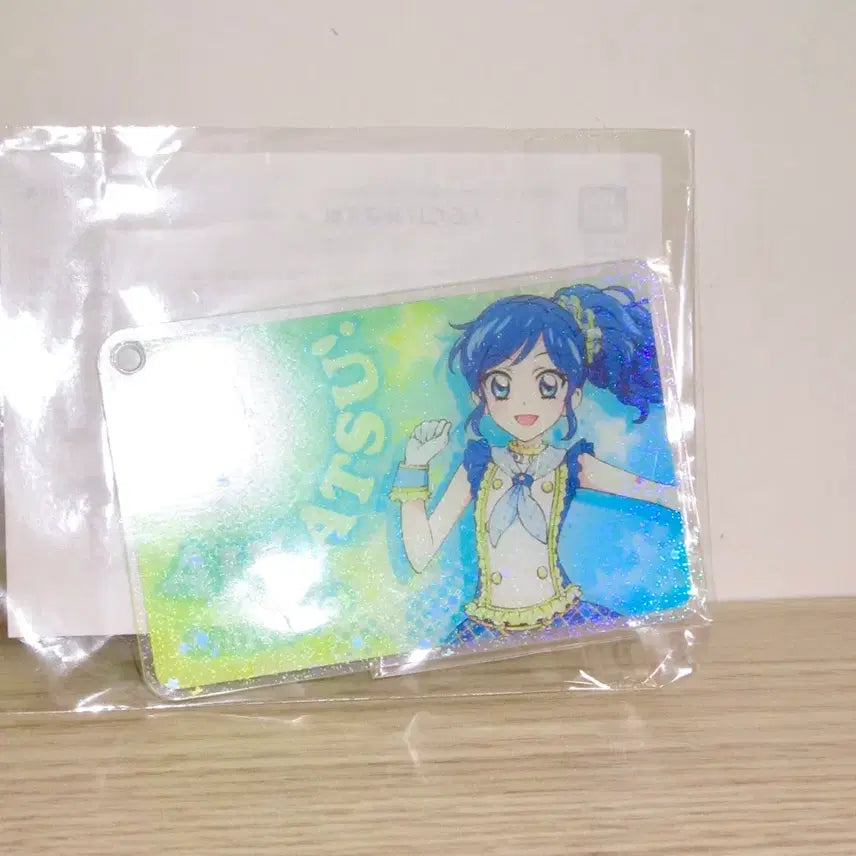 [BUNJANG] Aikatsu! Aoi Marins 2nd Gen Fan Certificate Acrylic Keyring / 아이카츠 아이엠스타 아오이 마린 2기 팬증 아크릴 키링