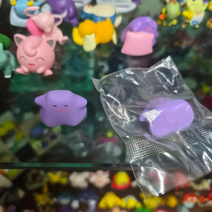 [BUNJANG] Pokemon Monster Ball Ice Metamon Figure / 포켓몬스터 cu 몬스터볼 아이스 메타몽 (판매/ 꼬부기 교환)