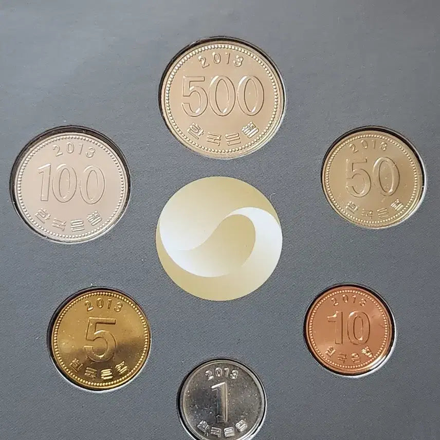 [BUNJANG] Bank of Korea Commemorative Coin Set 2013 / 한국은행 증정용 기념주화 세트 2013년