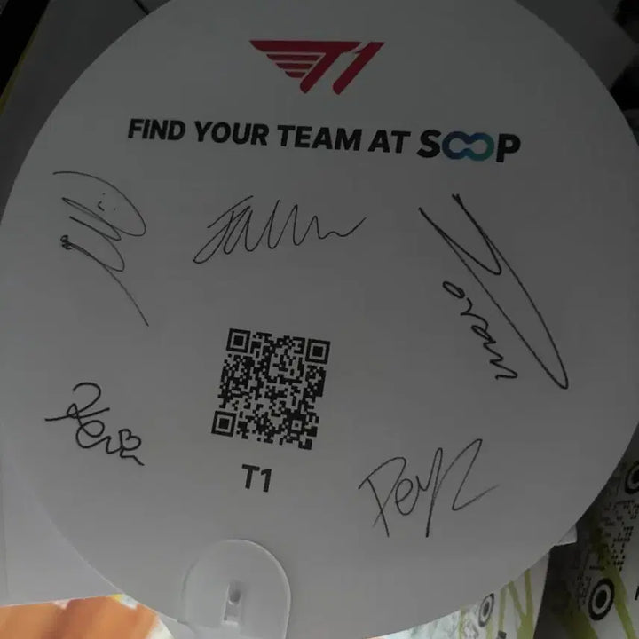 [BUNJANG] T1 Faker Keria Team Soop Photocard, Keyring, and Fan Set / T1 soop 포카 키링 부채 세트