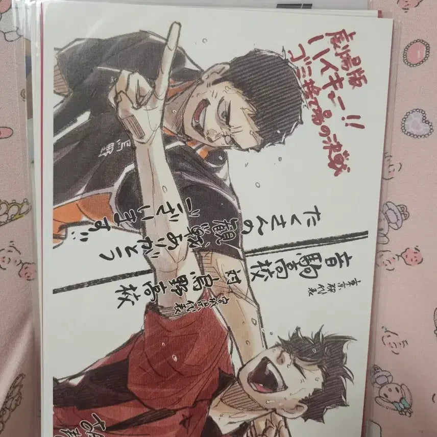 [BUNJANG] Haikyuu!! The Dumpster Battle Special Edition Paper File Visual Board (Sealed) / 미개봉 하이큐 쓰레기장의 결전 특전 지류 파일 비주얼보드