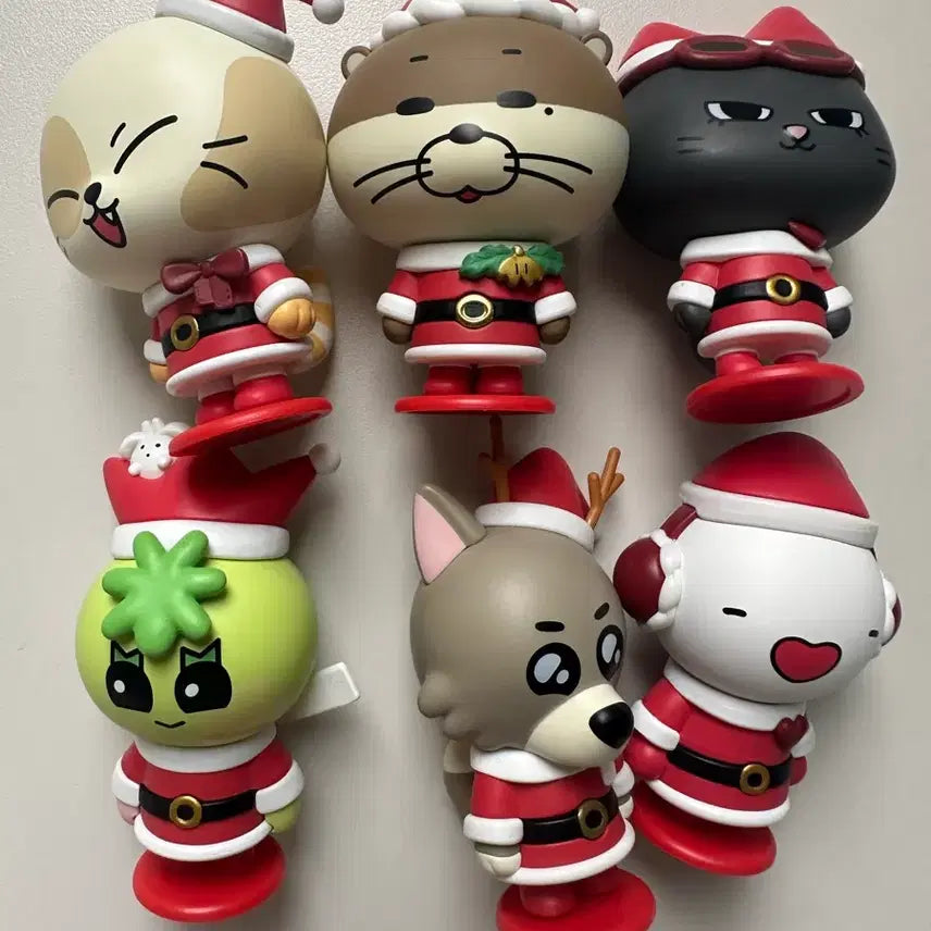 [BUNJANG] Pine Dog Holiday Figure Set / 쁘넥도 홀리데이 피규어 세트