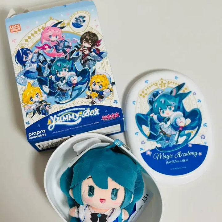 [BUNJANG] Piapro Vocaloid Hatsune Miku Lunch Box Figure Set / 피아프로 보컬로이드 도시락 하츠네미쿠