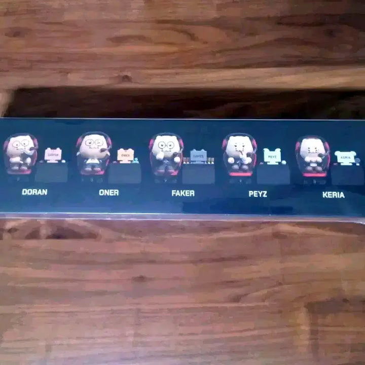 [BUNJANG] T1 Chunsik Random Figure Set (5 Types, Full Box) / T1 티원 춘식이 랜덤 피규어 5종 풀박스 / 미개봉