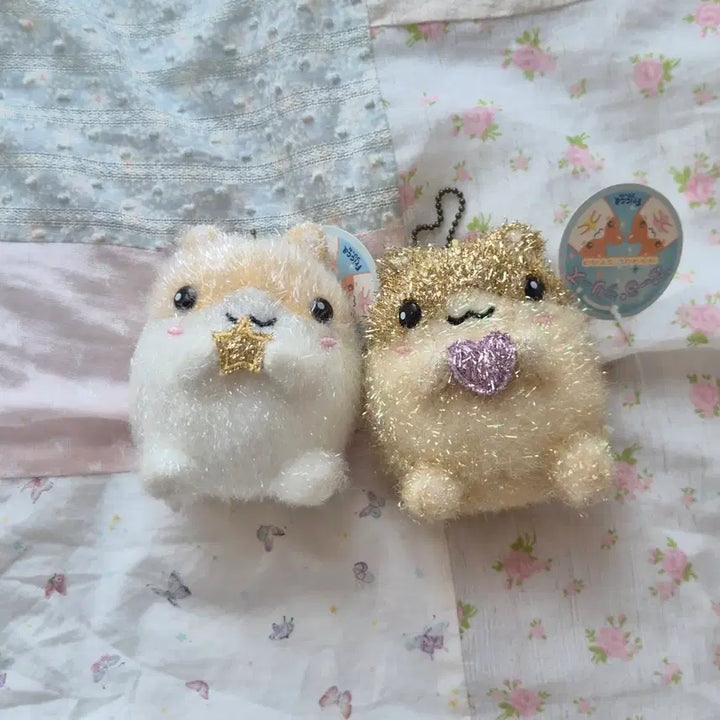 [BUNJANG] Sanrio Potehamu Glitter Hamster Bundle Set (Vintage) / 고전 빈티지 인형 산리오 산엑스 초레어 햄스터 포테햄 포트햄 반짝이햄 일괄