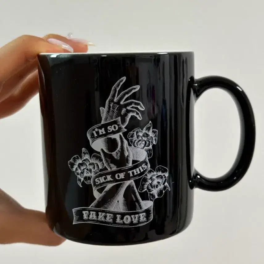 [BUNJANG] BTS Fake Love Mug / 방탄소년단 팝업 fake love 머그컵 bts mug