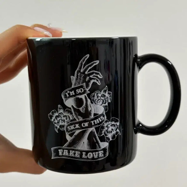 [BUNJANG] BTS Fake Love Mug / 방탄소년단 팝업 fake love 머그컵 bts mug