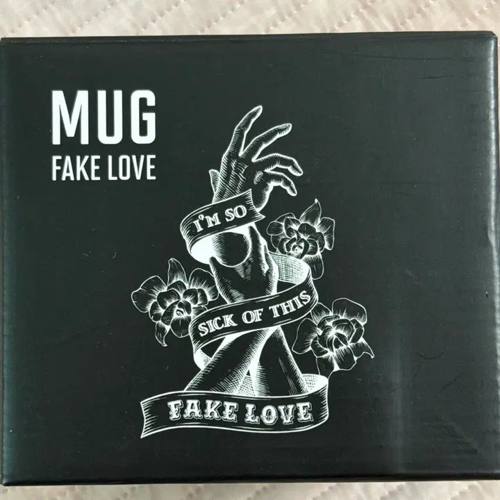 [BUNJANG] BTS Fake Love Mug / 방탄소년단 팝업 fake love 머그컵 bts mug