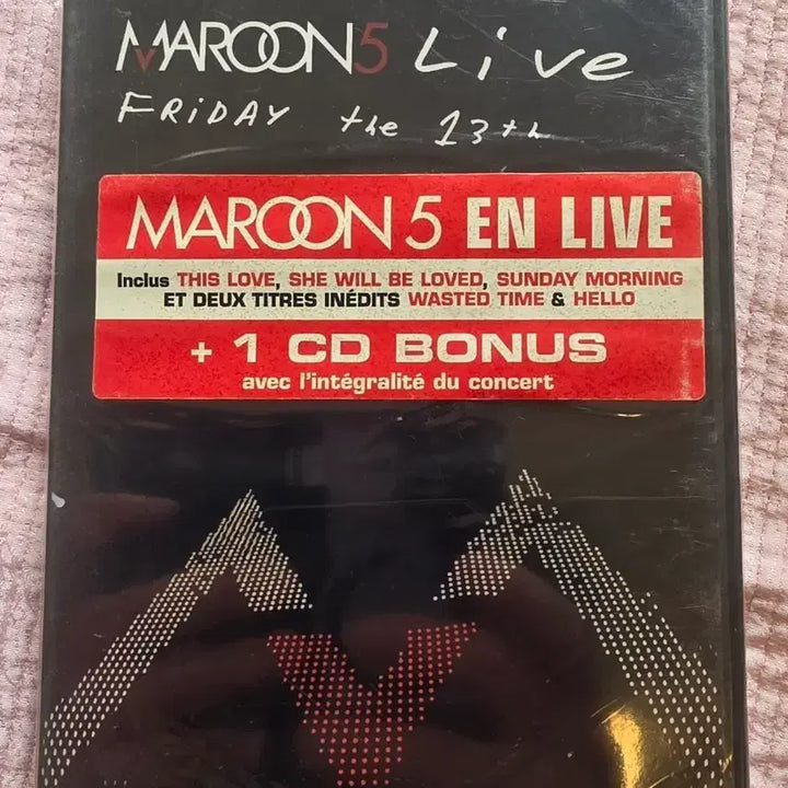 [BUNJANG] Maroon 5 Live DVD + Bonus CD Set / MAROON5 마룬5 라이브 DVD + 보너스 CD Maroon 5 마룬 5