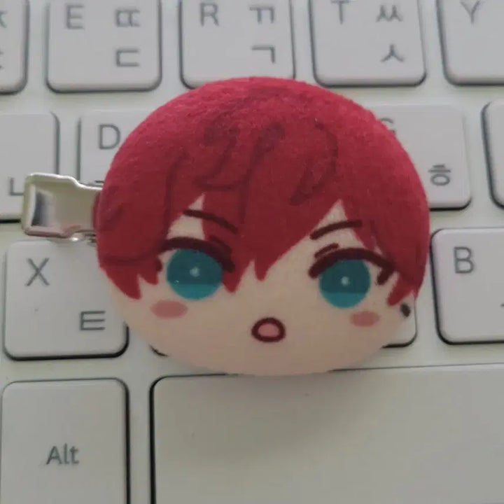 [BUNJANG] Ensemble Stars Hiiro Omamori Hair Clip / 앙스타 오만쥬 헤어클립 히이로