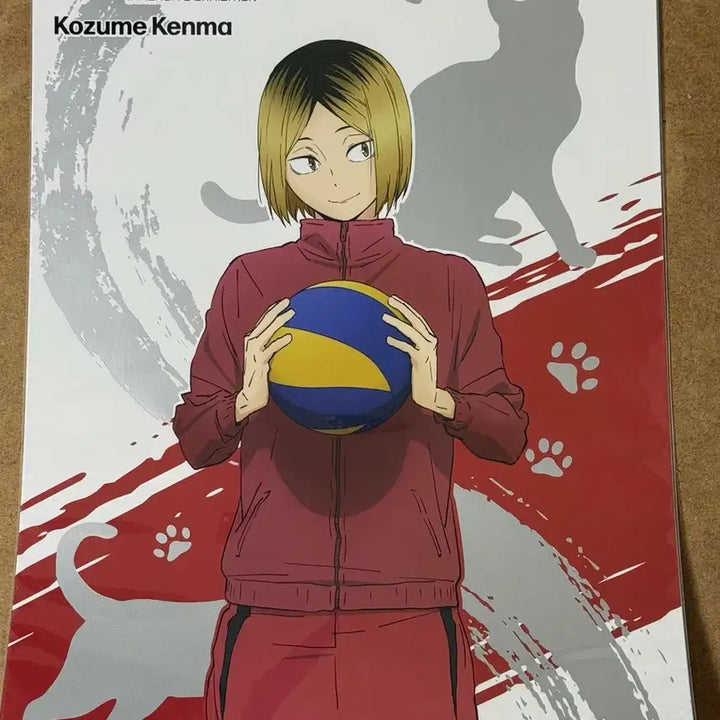 [BUNJANG] Haikyuu!! Kozume Kenma A3 Poster Anime 10th Anniversary Exhibition / 급처) 하이큐 코즈메 켄마 a3 포스터 애니메이션 10주년 기념전