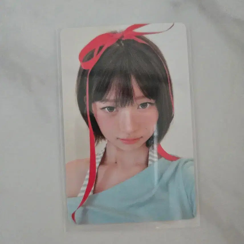 [BUNJANG] IVE Rei Le Rebirth Soundwave Lucky Draw Photocard / 아이브 레이 리바이브 사운드웨이브 럭키드로우 리본 포토카드