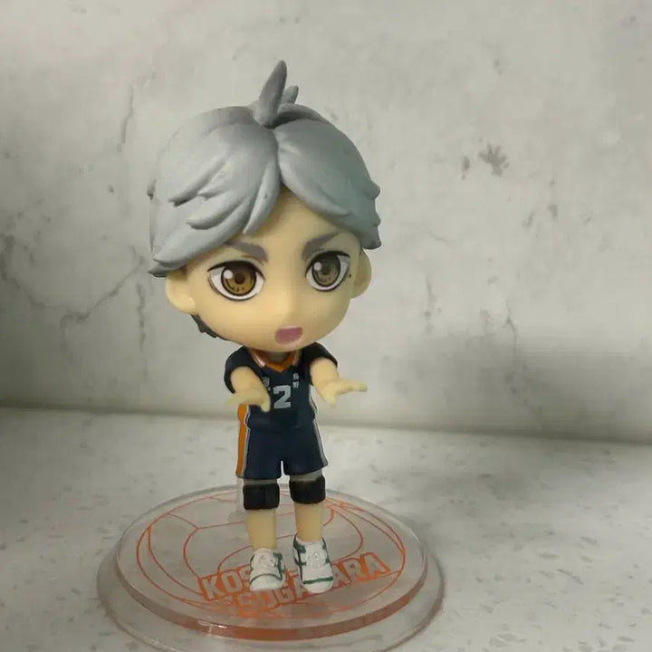 [BUNJANG] Haikyuu!! Koushi Sugawara Chibi-큥 Figure / 하이큐 스가와라 코시 피규어 치비큥