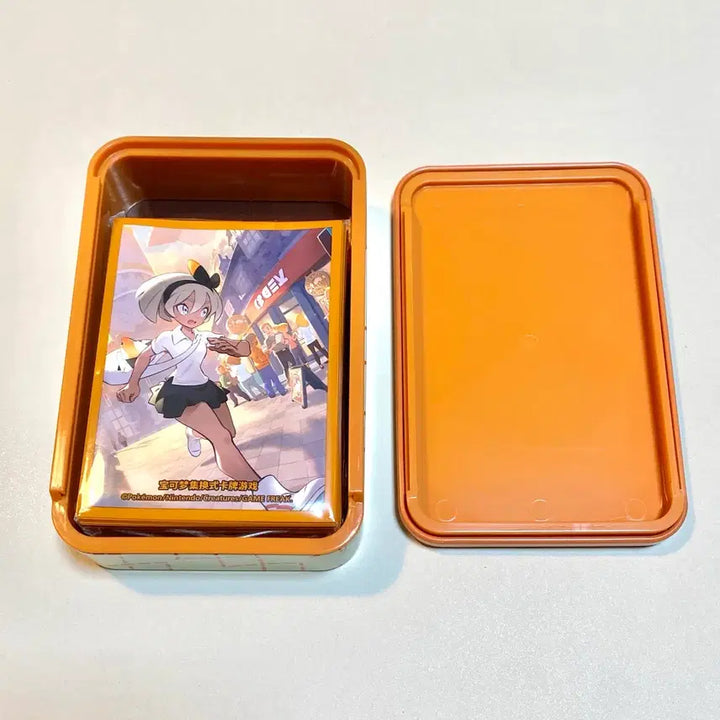 [BUNJANG] Pokemon Card Chae-du Tin Case &amp; Sleeves Set / (포켓몬카드) 채두 틴케이스 &amp; 슬리브 세트