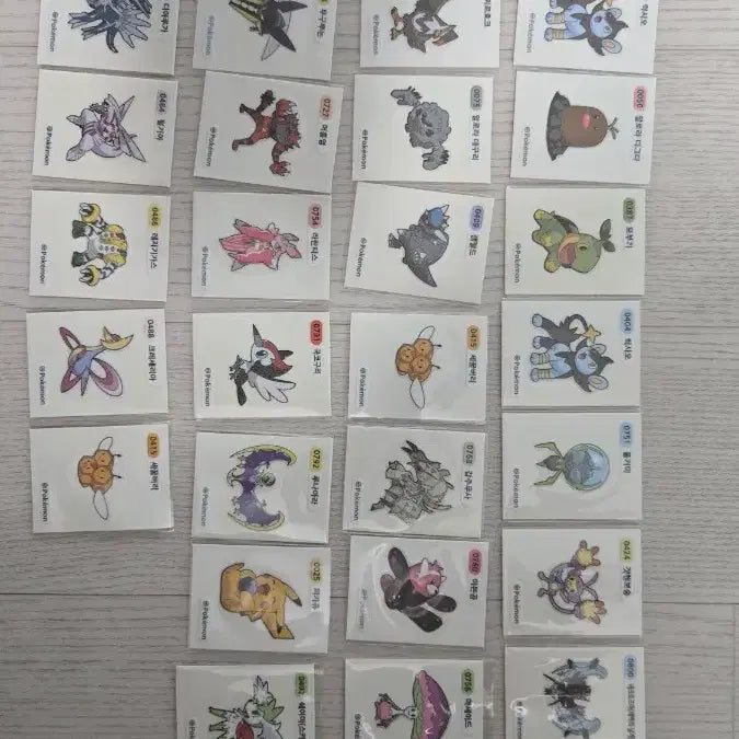[BUNJANG] Pokemon Sticker Collection Season 4 Bundle / 포켓몬띠부씰 시즌4  일괄판매!