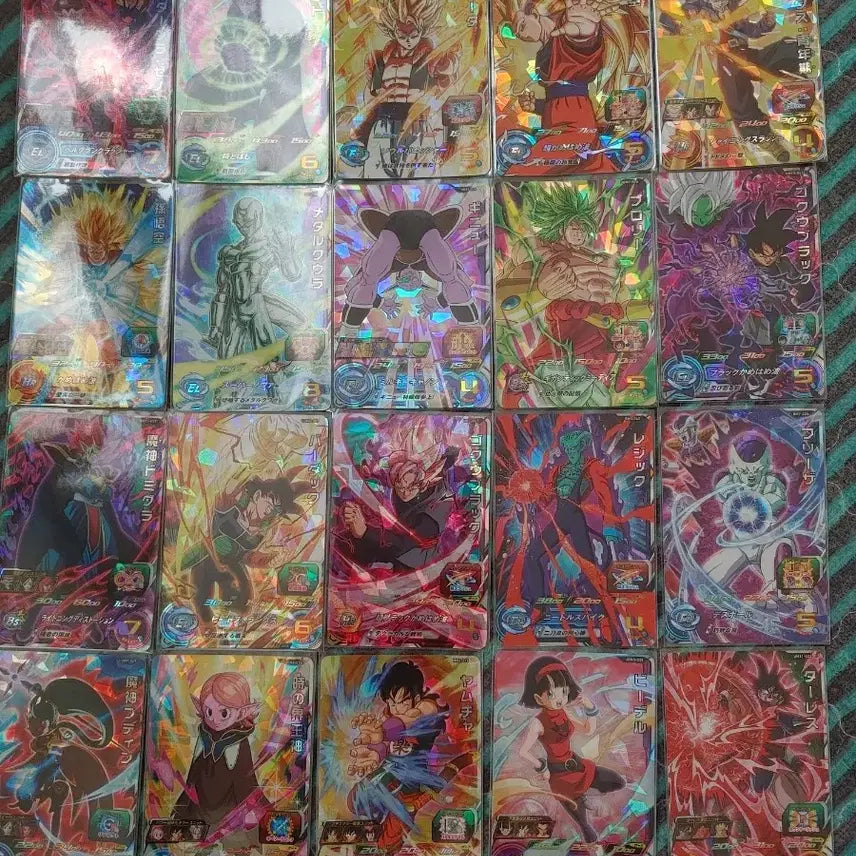 [BUNJANG] Dragon Ball Super Heroes Cards (53 pcs) / 드래곤볼 슈퍼 히어로즈 카드 53장