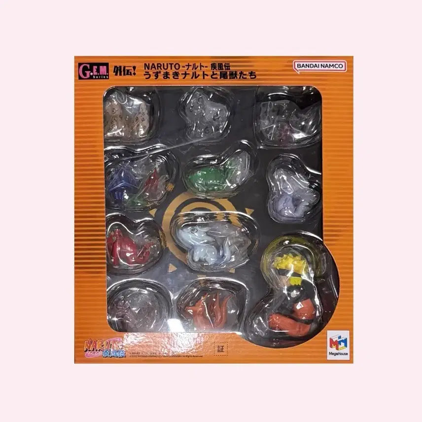[BUNJANG] Megahouse Naruto Uzumaki &amp; Tailed Beasts GEM Figure / 나루토 메가하우스 우즈마키 나루토와 미수들 피규어 GEM