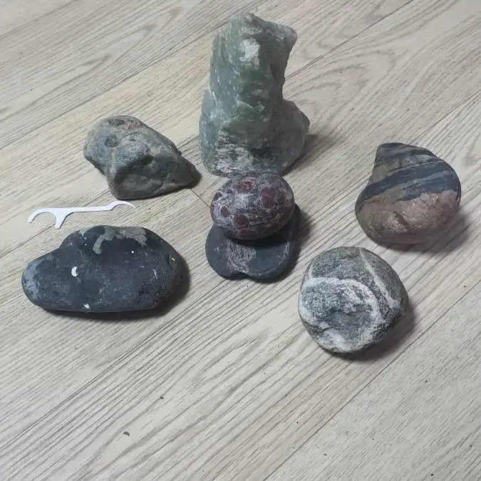 [BUNJANG] Collection of 7 Natural Stones / 자연석 모음 7개