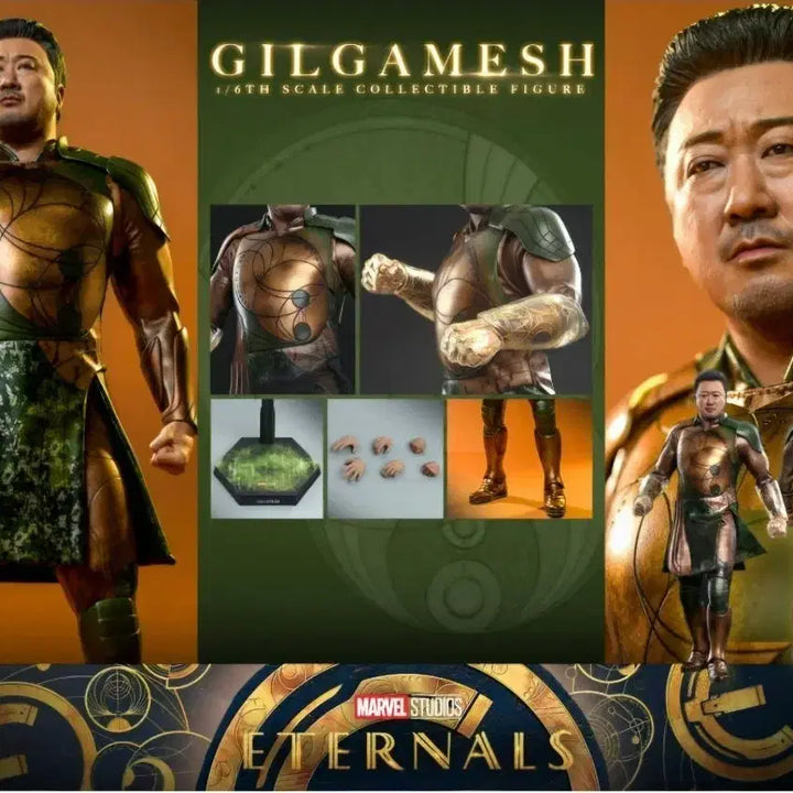 [BUNJANG] Hot Toys Marvel Eternals Gilgamesh Ma Dong-seok MMS637 Figure (Opened) / 핫토이 마블 이터널스 길가메시 마동석 MMS637 피규어 개봉품 팝니다