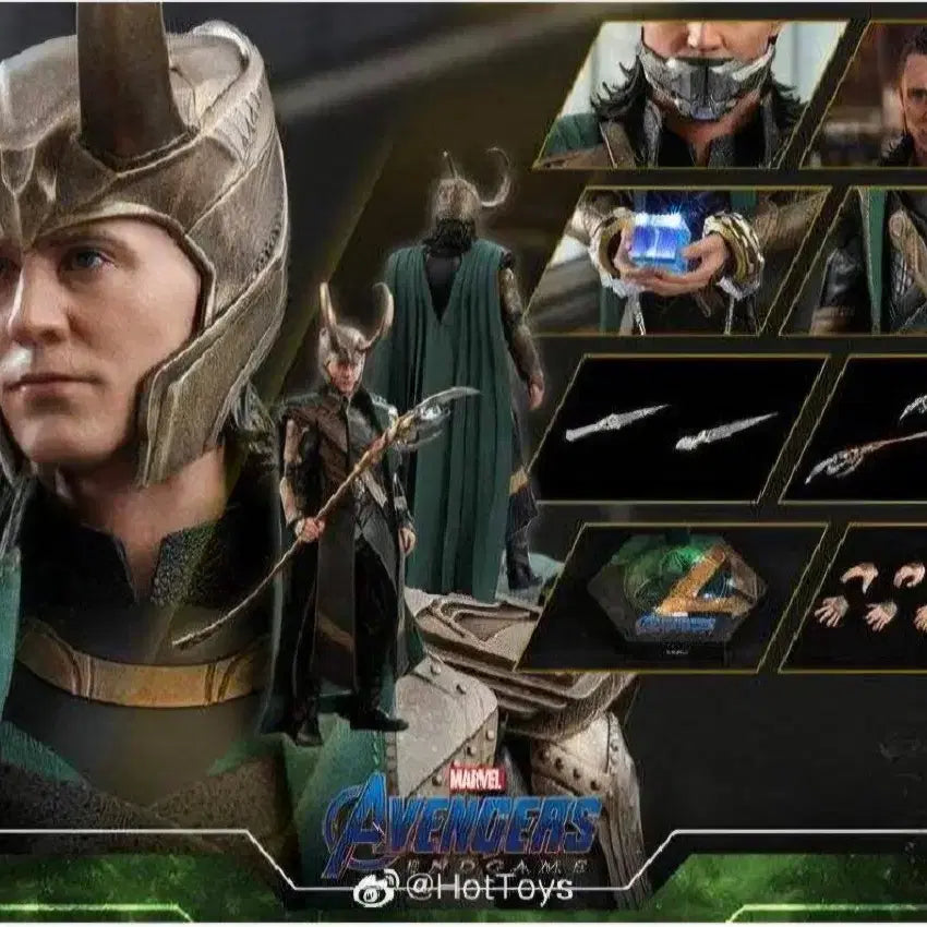 [BUNJANG] Hot Toys Marvel Avengers: Endgame Loki MMS579 Figure (Unsealed) / 핫토이 마블 어벤져스 엔드게임 로키 MMS579 피규어 개봉품 팝니다
