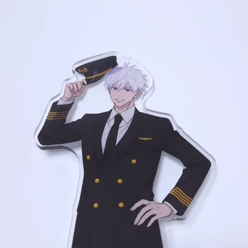 [BUNJANG] Jujutsu Kaisen Gojo Satoru Haneda Airport Collaboration Acrylic Stand (Sealed) / 주술회전) 미개봉 고죠 사토루 하네다 공항 콜라보 아크릴 스탠드