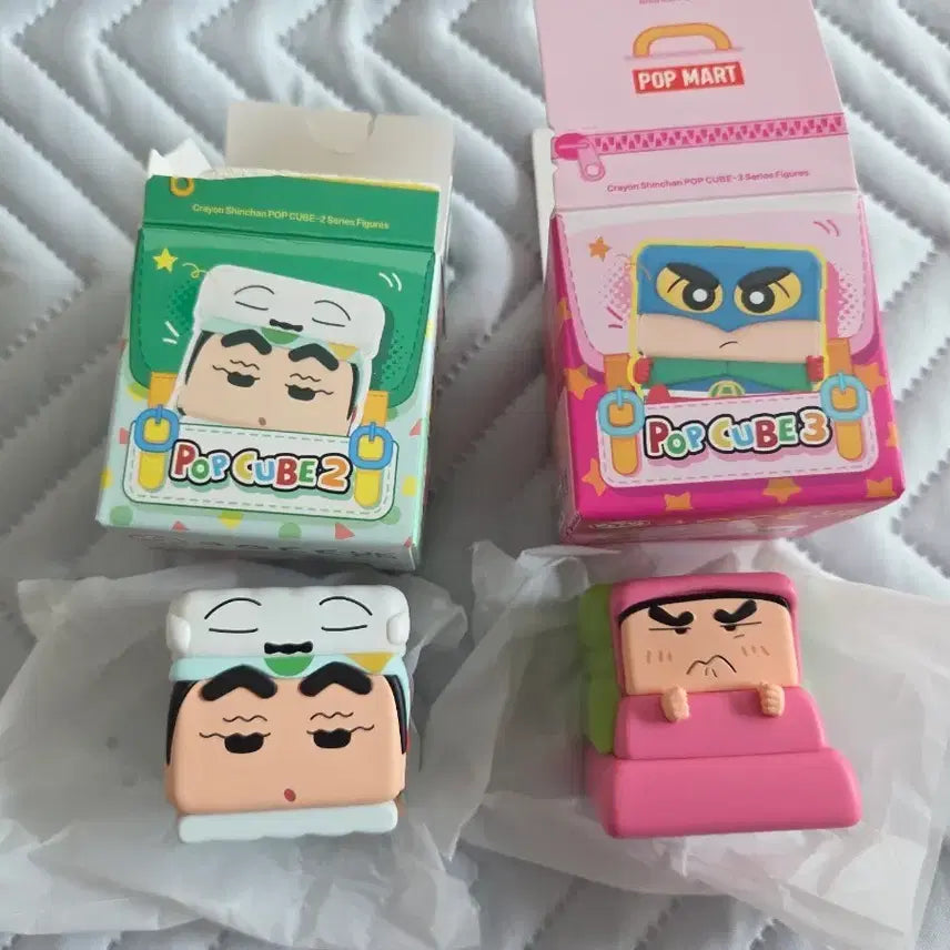 [BUNJANG] Pop Mart Shin-chan Pop Cube Set / 팝마트 짱구 팝큐브 2,3 일괄