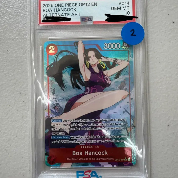 [BUNJANG] Boa Hancock North American Edition PSA 10 / 원피스 카드 보아 핸콕 psa10