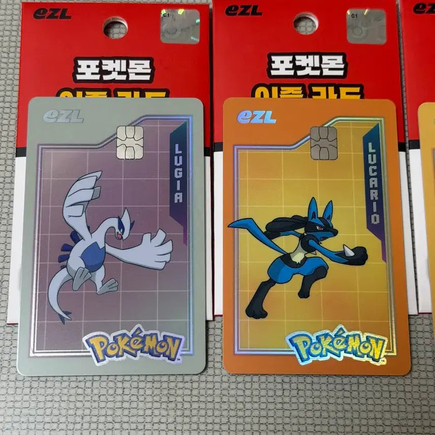 [BUNJANG] Izle Pokemon Transportation Card - Lugia, Lucario, Farfetch&