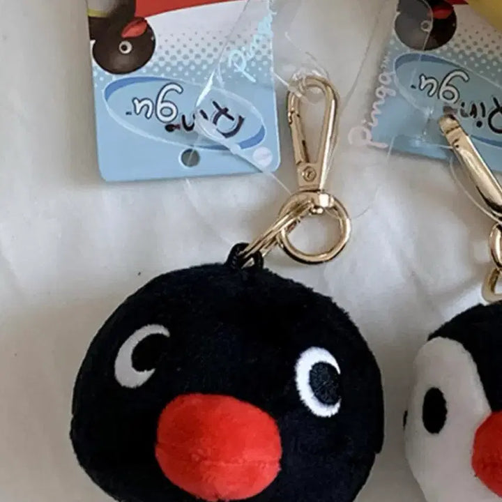 [BUNJANG] Pingu Face Mini Bag Charm / 새상품 정품 핑구 얼굴 멀티 미니 가방고리 펭귄