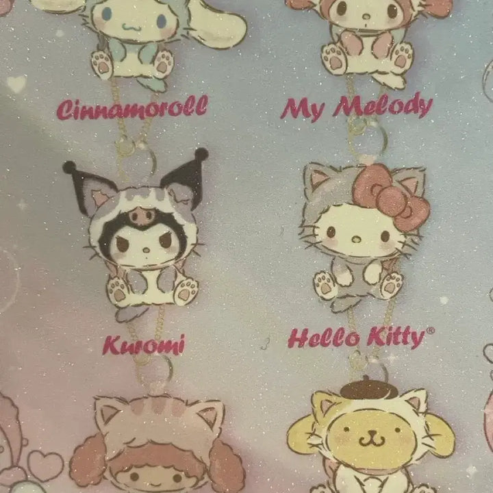 [BUNJANG] Miniso Kuromi Sanrio Plush Keychain / 미니소 쿠로미 산리오 인형 키링
