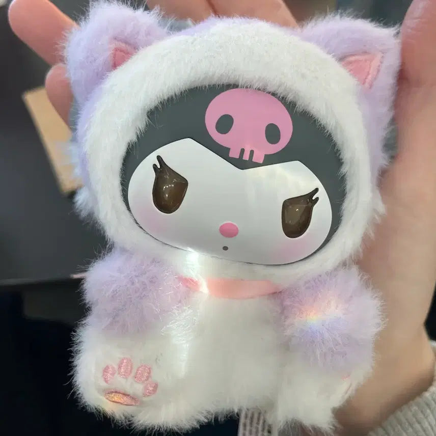 [BUNJANG] Miniso Kuromi Sanrio Plush Keychain / 미니소 쿠로미 산리오 인형 키링