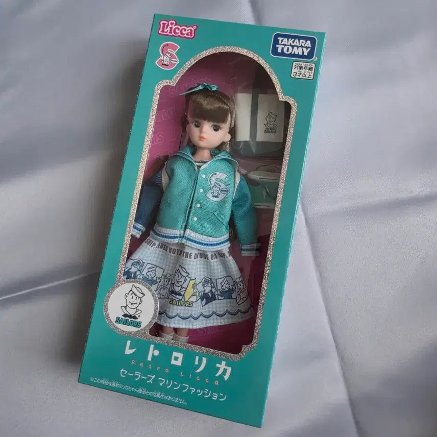[BUNJANG] Takara Tomy Licca Retro Sailorz Marine Collaboration Doll / 타카라토미 리카짱 레트로 리카 세일러즈 마린 콜라보