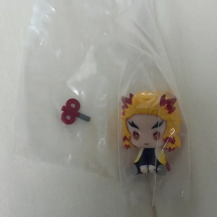 [BUNJANG] Demon Slayer Kyojuro Rengoku Wind-up Gacha Figure / 귀멸의칼날 페탓토 렌고쿠 태엽가챠