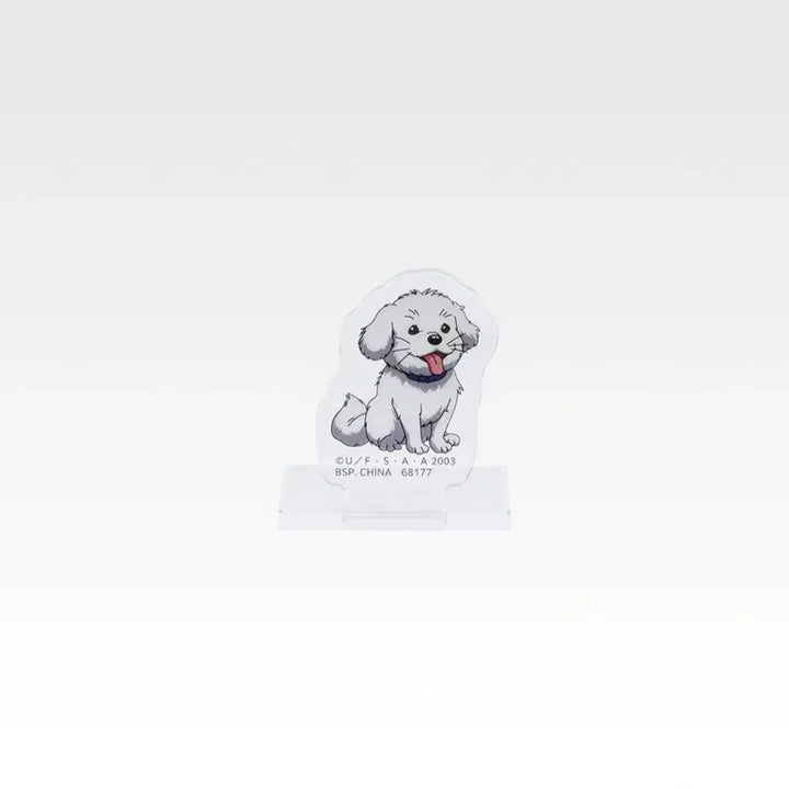 [BUNJANG] Crayon Shin-chan Ichiban Kuji E Prize Acrylic Stand (Shiro) Sealed / 짱구 제일복권 E상 아크릴 스탠드 (흰둥이) 미개봉