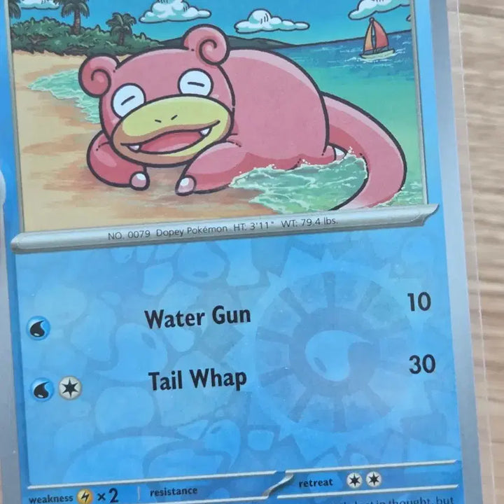 [BUNJANG] Pokemon Card Slowpoke 018/131 (Water Energy Reverse Holo) - English/North American Version / [영판/북미판] 포켓몬 카드 야돈 018/131 (물 에너지 속성 미러)