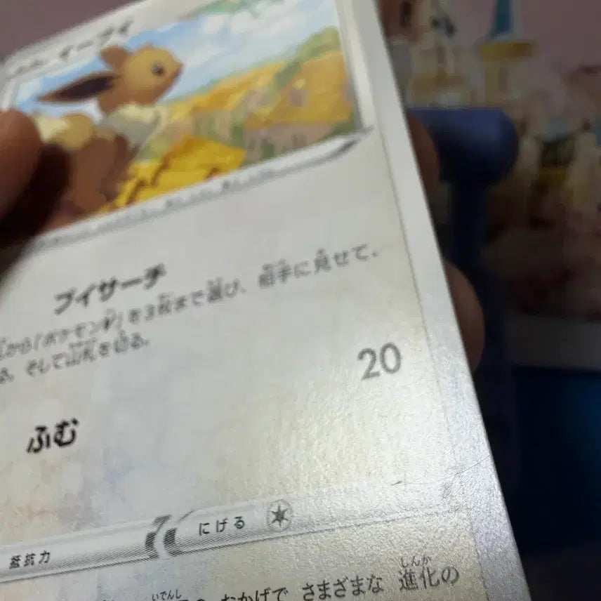 [BUNJANG] Pokemon Card Rayquaza Looking Eevee A-Grade / 일판 포켓몬카드 레쿠쟈 보는 이브이 A-급