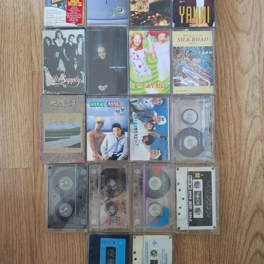 [BUNJANG] 43 Cassette Tapes Bundle Set / 카세트테이프 43개 일괄 판매