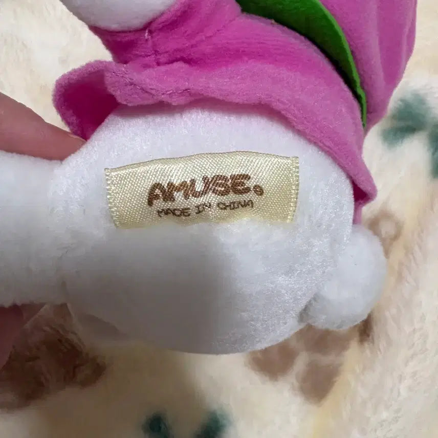 [BUNJANG] Amuse Peach Usazukin Classic Doll / 어뮤즈 복숭아 우사즈킨 고전인형
