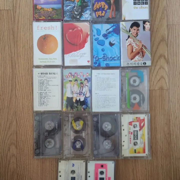 [BUNJANG] 43x Cassette Tapes Bundle Set / 카세트테이프 43개 일괄 판매