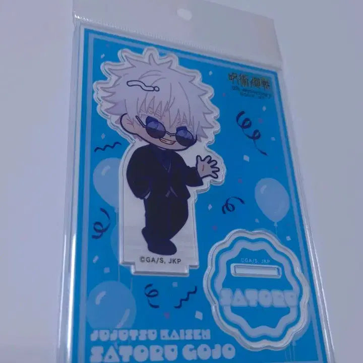 [BUNJANG] Jujutsu Kaisen Satoru Gojo 5th Anniversary Pop-up 2nd Edition Mini SD Acrylic Stand / 주술회전) 고죠 사토루 5주년 팝업 2탄 미니 sd 아크릴 스탠드