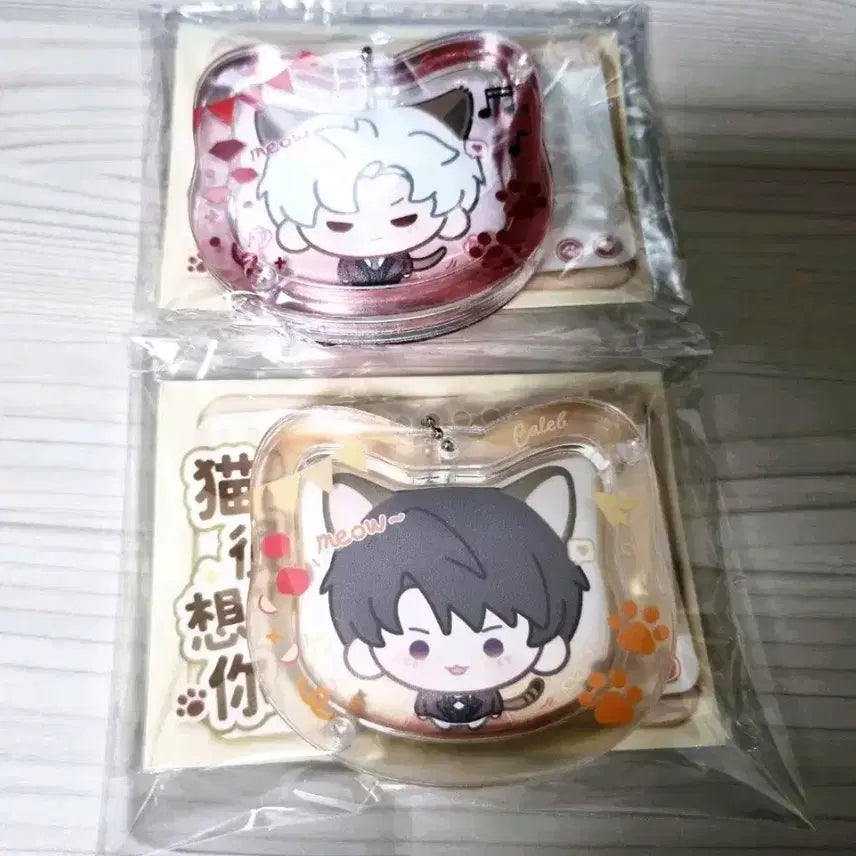 [BUNJANG] Love and Deep Space Jinwoon Bundle Set Badge Set / 일괄 럽딥 러브앤딥스페이스 냥집사 하우주 진운 뱃지 굿즈 공식 비공식