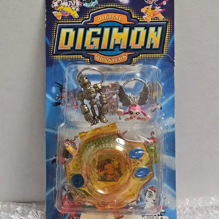 [BUNJANG] Digimon Classic Mini Figure Keychain Digivice Set (Sealed) / 고전완구 디지몬 미니피규어 열쇠고리 디지바이스 세트 미개봉품