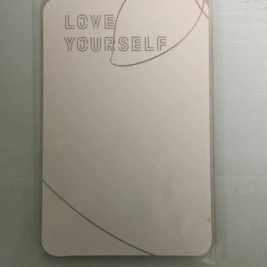 [BUNJANG] BTS Suga Love Yourself Photocard / BTS슈가 럽셀 포카