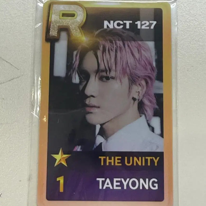 [BUNJANG] NCT 127 Taeyong SHUSHUEM Mission Proof Photocard / 엔시티 127 태용 슈스엠 미션 인증 포카