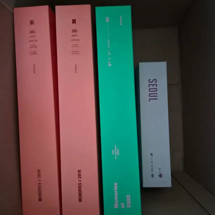 [BUNJANG] BTS Memories of 2019 &amp; 2020 Bundle Set / 일괄) 방탄소년단 DVD 메모리즈 2019 2020 스픽콘 파이널 스파콘