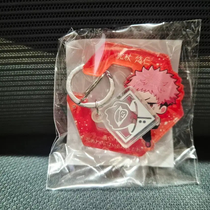 [BUNJANG] Jujutsu Kaisen Yuji Itadori Carabiner Gacha (Sealed) / 주술회전 주술회전팝업 카라비너 가챠 유지 유우지 판매 (미개봉)