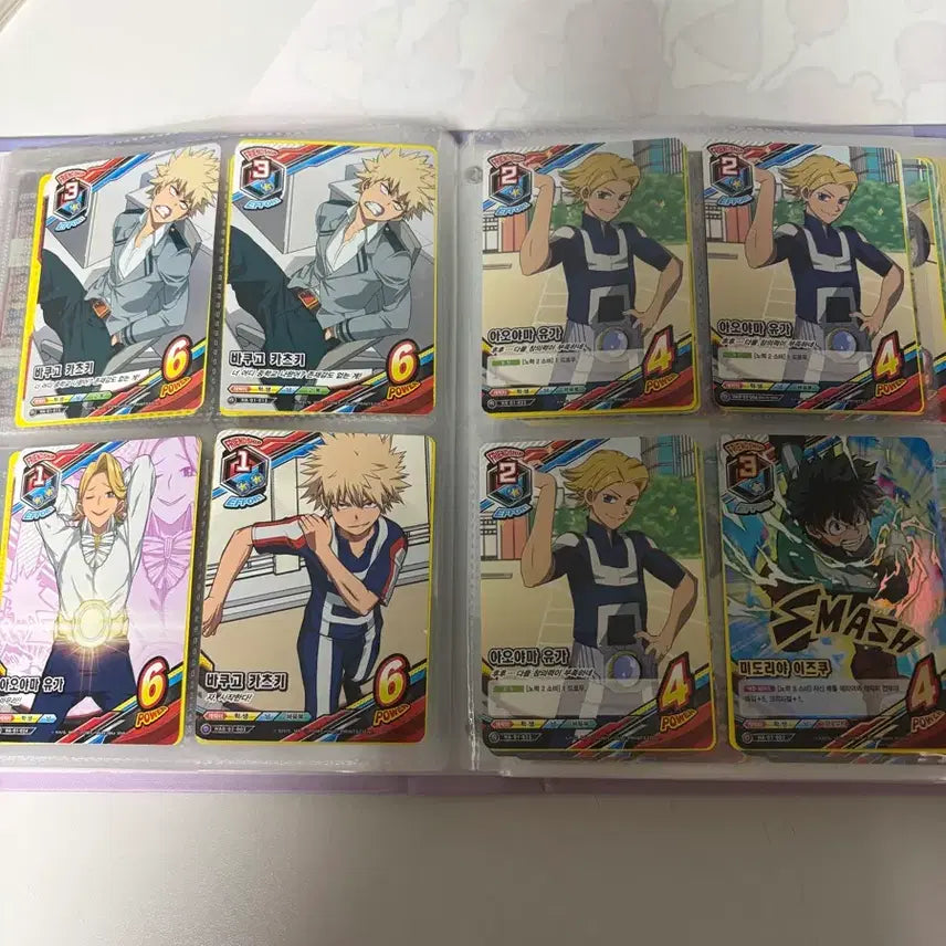 [BUNJANG] My Hero Academia TCG Card Bundle / 나히아 tcg 카드 일괄 나의 히어로 아카데미아 카드