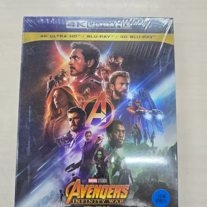 [BUNJANG] Avengers: Infinity War 4K UHD + 3D + 2D Steelbook Combo Pack Limited Edition Blu-ray / [BD](4K블루레이) 마블액션외국영화 "어벤져스: 인피니티 워" 판매합니다.