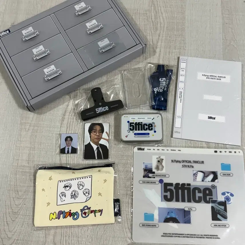 [BUNJANG] N.Flying Fanclub 5th Generation Kit / 엔플라잉 팬클럽 5기키트