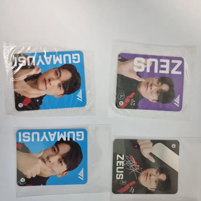 [BUNJANG] T1 Zeus Gumayusi 2024 CU Collaboration Limited Photocard / 제우스 구마유시 T1시절 CU 콜라보 한정 포토카트 판매합니다.